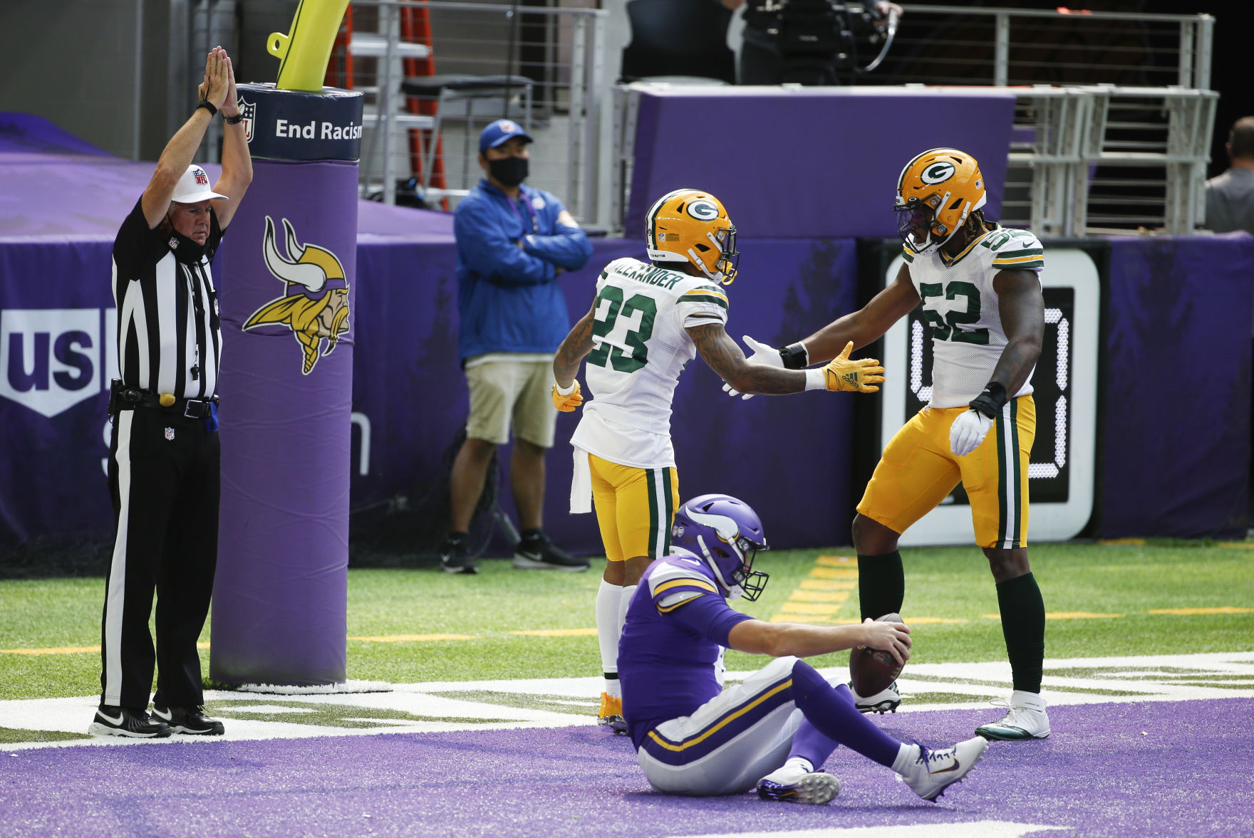 Packers 43, Vikings 34